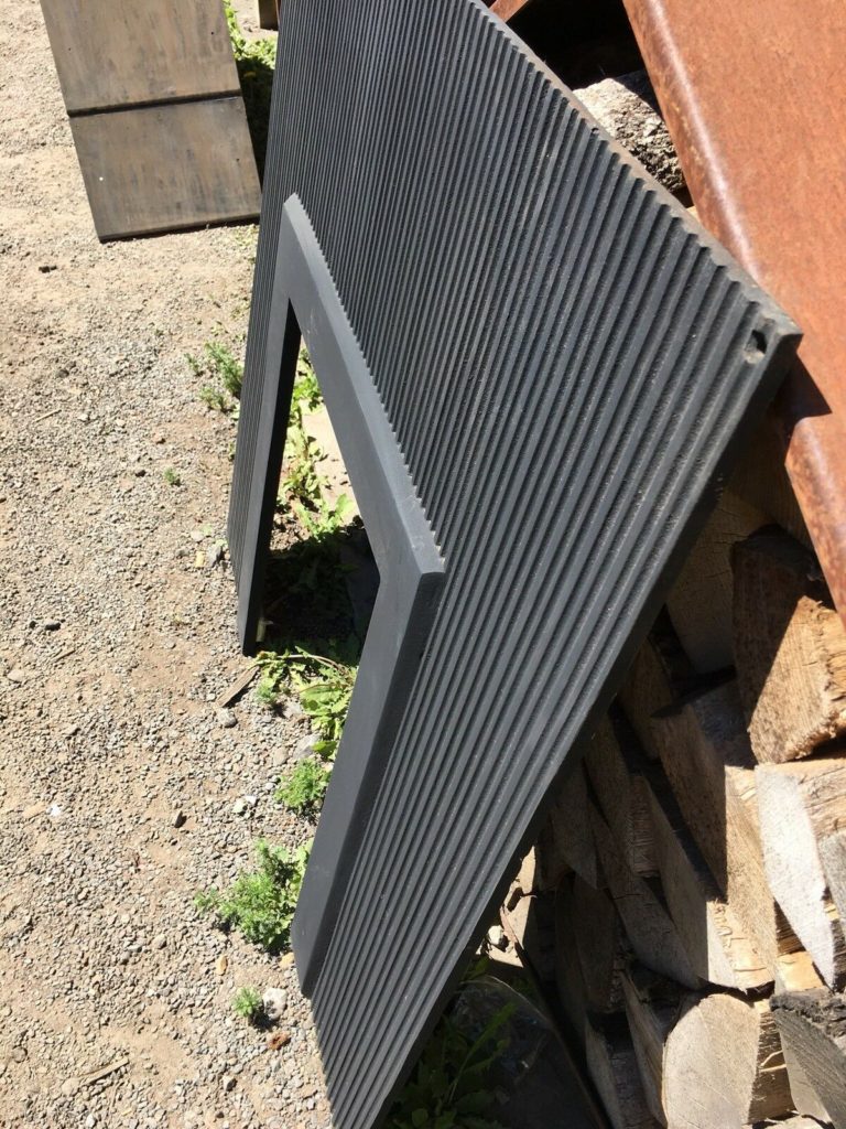 CAPITAL FIREPLACES REPRODUCTION CAST IRON REEDED FACIA FIREPLACE – Iron ...