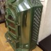J DAY 10019 ESSE JEUNESSE NO. 3 VINTAGE DECORATIVE STOVE IN GREEN ENAMEL - Image 2