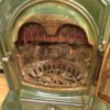 J DAY 10019 ESSE JEUNESSE NO. 3 VINTAGE DECORATIVE STOVE IN GREEN ENAMEL - Image 3